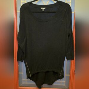 Express Black Crew Neck Sweater